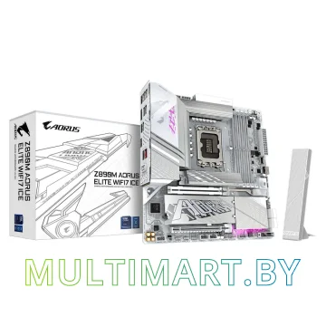 Материнская плата Gigabyte Z890M Aorus Elite WiFi7 Ice картинка 6